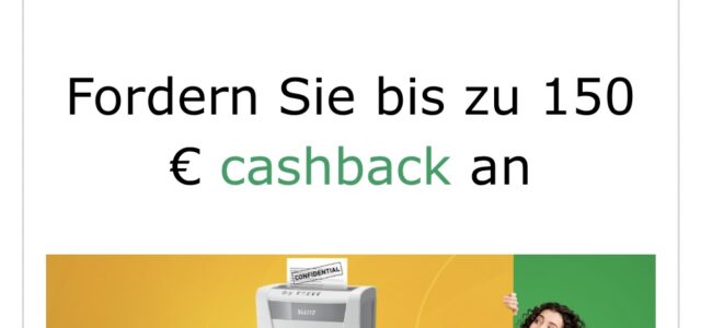 Aktuell hat Leitz eine lohnenswerte Cashback Aktion: Alle Informationen finden Sie hier: https://leitzcashback.eu/de_DE/leitz